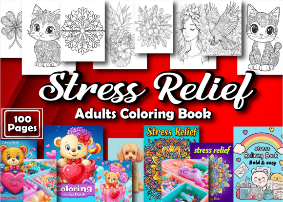 Download Stress Relief Coloring Book for Adults - Stress relief coloring book for adults Collection