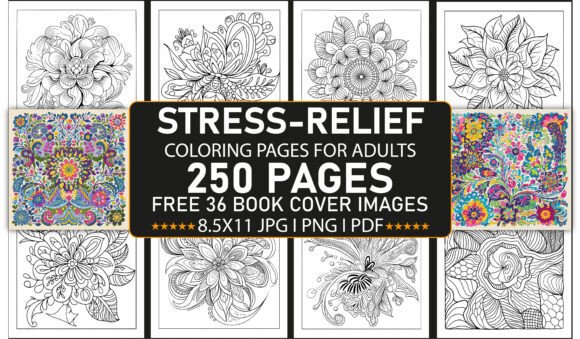Download Stress Relief Coloring Book for Adults - Stress relief coloring book for adults Collection