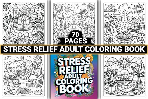 Download Stress Relief Coloring Book for Adults - Stress relief coloring book for adults Collection