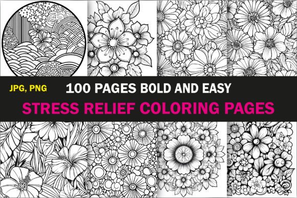 Download Stress Relief Coloring Book for Adults - Stress relief coloring book for adults Collection